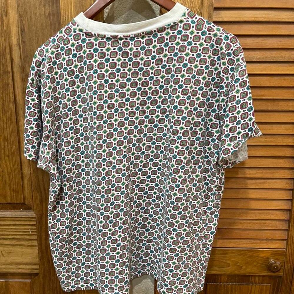 90s all over print cotton tee - Picture 4 of 6